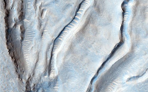 Oxus Patera Collapse Feature
