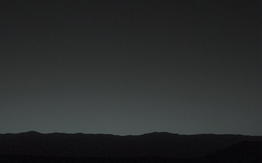Bright Evening Star Seen from Mars is Earth