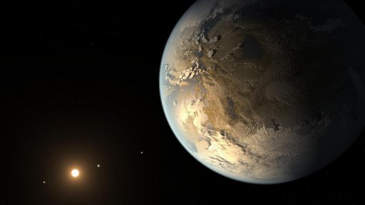 Kepler-186f, the First Earth-size Planet in the Habitable Zone Artist Concept