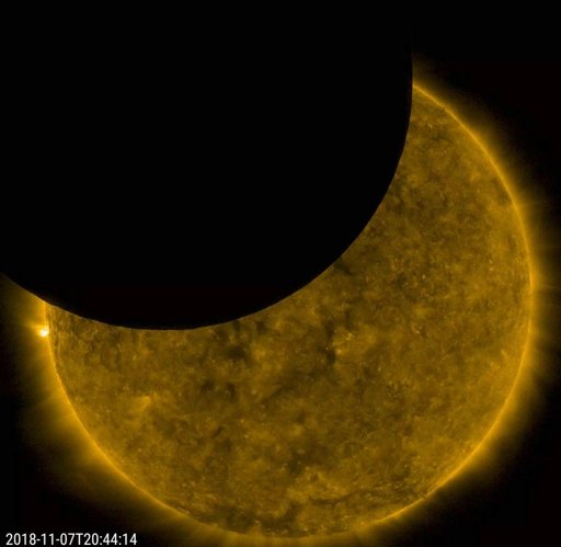 SDO Observes a Partial Lunar Eclipse