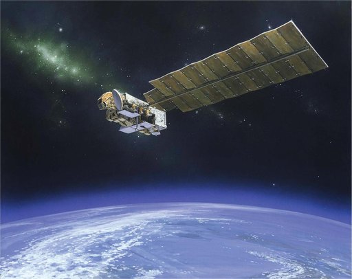 NASA Aura Spacecraft Artist Concept