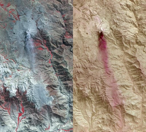 Ubinas Volcano Activity in Peruvian Andes