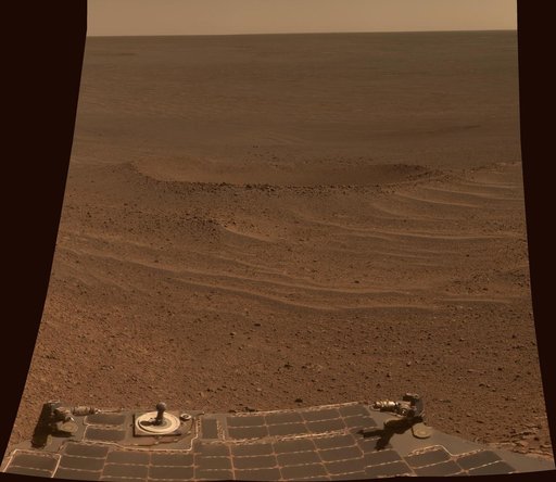 Lunokhod 2 Crater on Mars