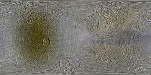 Color Maps of Tethys - 2014