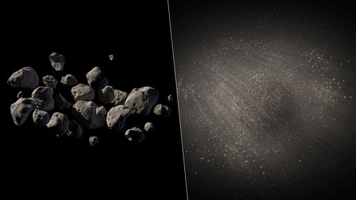 The Spacious Structure of Asteroid 2011 MD Artist Concept