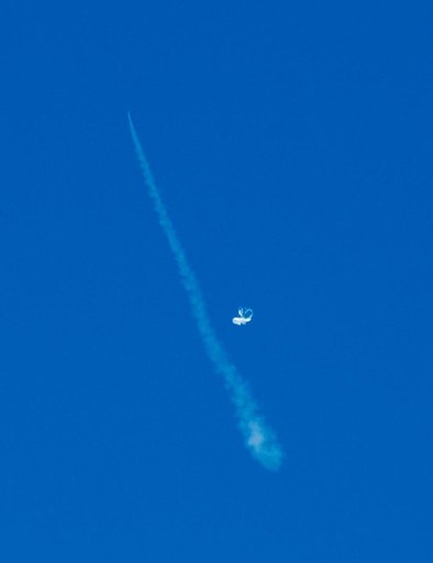 First Seconds of LDSD Test
