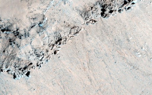 Seasonal Flows in Asimov Crater