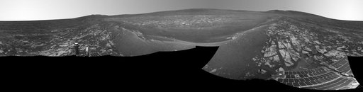 Opportunity Surroundings After 25 Miles on Mars