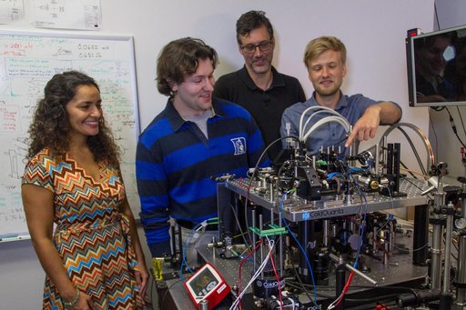Cold Atom Laboratory Team Displays Ground-Based Testbed