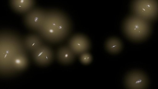 Stray Stars Scattered in Space Artist Concept
