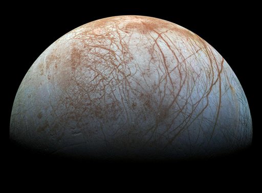 Europa Stunning Surface