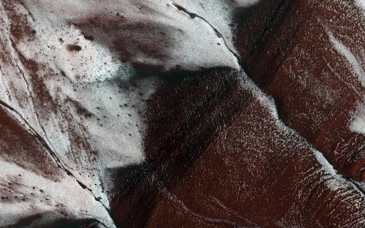 Frosty Slopes in Late Spring