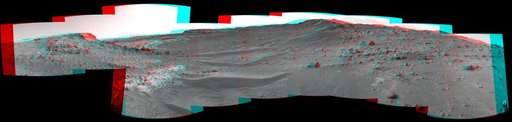 Curiosity View Ahead Through 'Artist's Drive' (Stereo)
