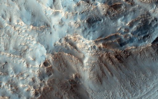 Southeast Rim of Hale Crater