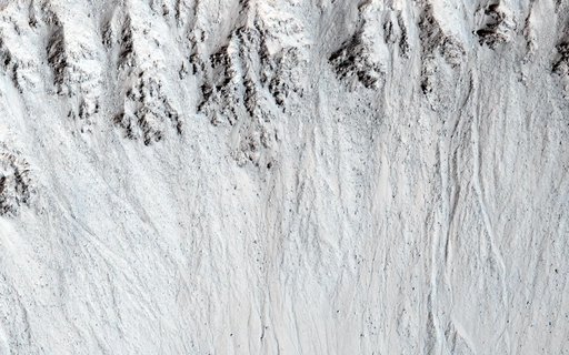 Recurring Slope Lineae in Raga Crater