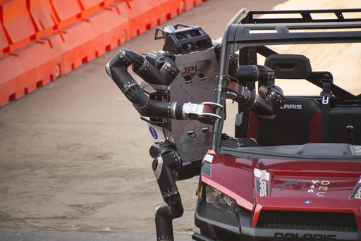 RoboSimian Exits Vehicle