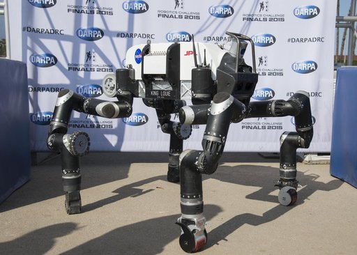 RoboSimian at DARPA Robotics Challenge