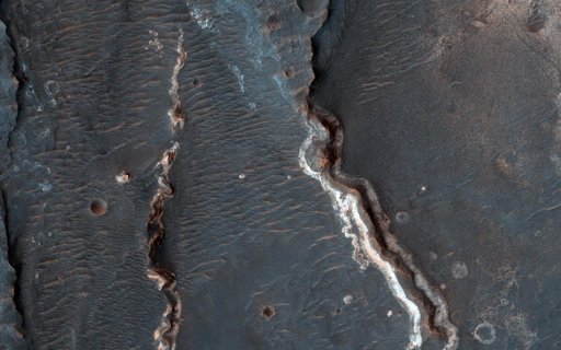 Possible Fluvial Features in Golden Crater