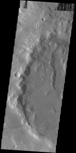 Crater Rim Gullies