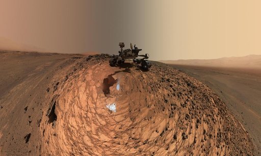 Curiosity Low-Angle Self-Portrait at Buckskin Drilling Site on Mount Sharp