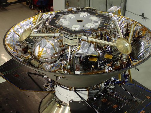 NASA InSight Lander in Spacecraft Back Shell