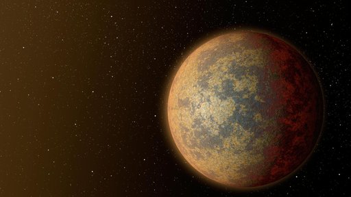 Hot, Rocky World Artist Concept