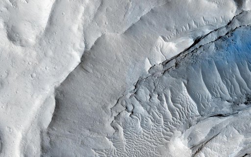 Searching for Clinoforms in a Possible Delta