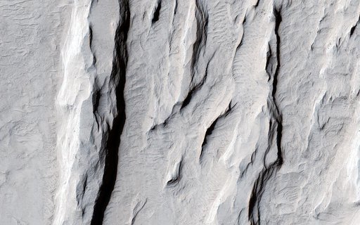 Ridge and Talus in Lycus Sulci