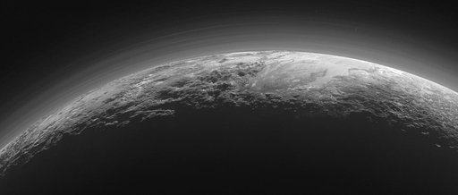 Pluto Majestic Mountains, Frozen Plains and Foggy Hazes