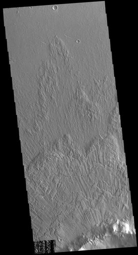 Bacolor Crater Ejecta