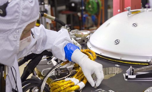 Names Chip Placed on InSight Lander Deck
