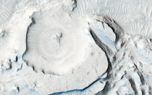 Rounded Mounds in Northern Arabia Terra