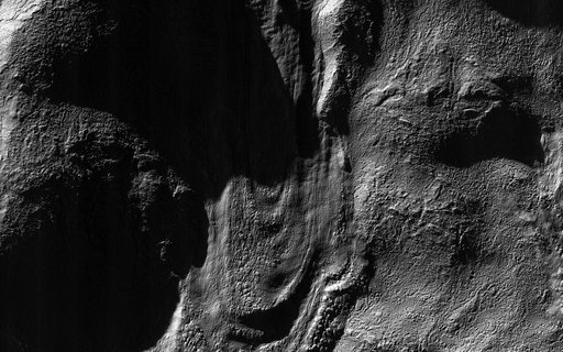 Dramatic Shadows over a Fossil Glacier
