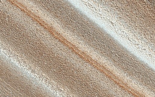 Colorful Polar Layered Deposits