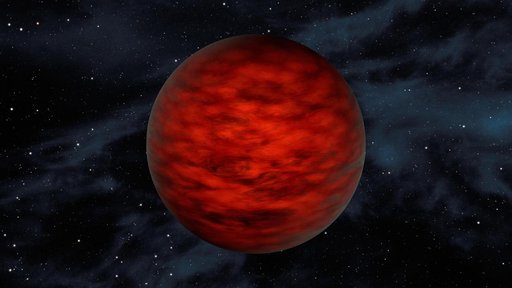 Young Brown Dwarf in TW Hydrae Family of Stars Artist Concept