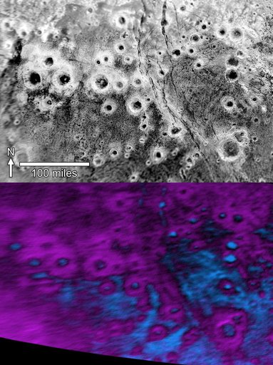 Pluto Halo Craters