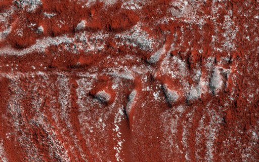 Drag Folds in the North Polar Layered Deposits