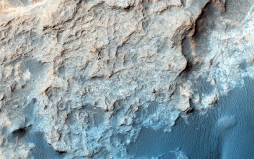 Curiosity on the Naukluft Plateau