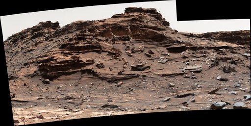 Butte M9a in Murray Buttes on Mars