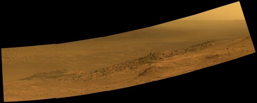Mars Rover Opportunity Panorama of Wharton Ridge