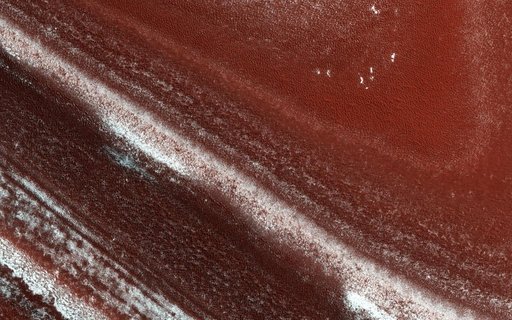 North Polar Cap Layers and Ledges