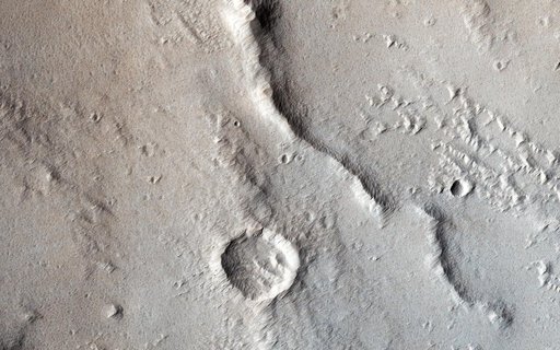 Wrinkle Ridges and Pit Craters