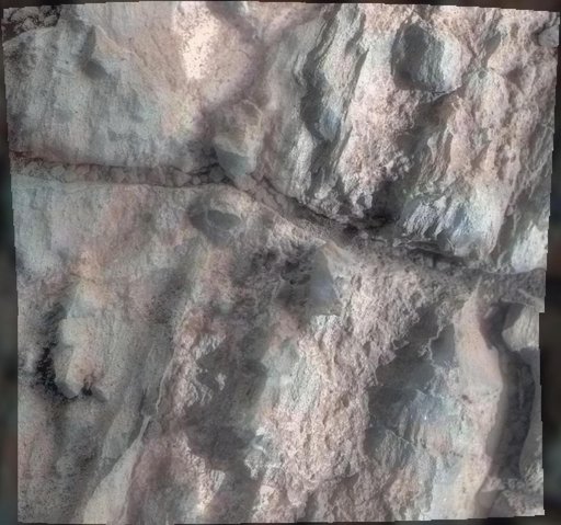 Opportunity Inspects Gasconade on Spirit Mound of Mars