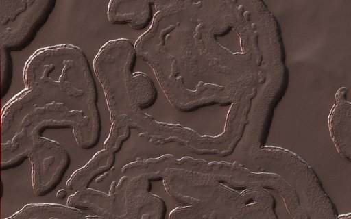 The Coolest Landscape on Mars or Earth