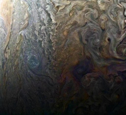 Dark Spot and Jovian Galaxy