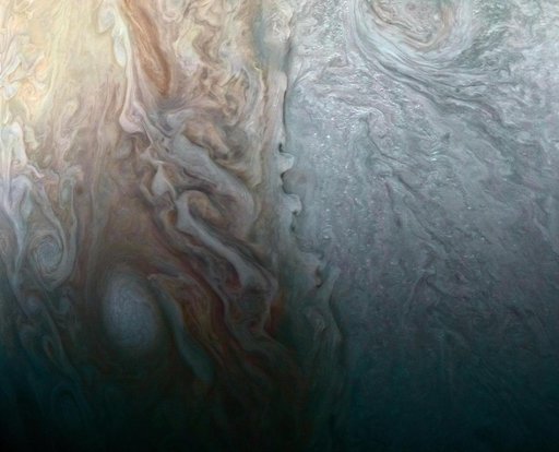 When Jovian Light and Dark Collide