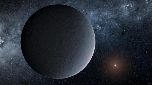 Iceball Planet Artist's Concept