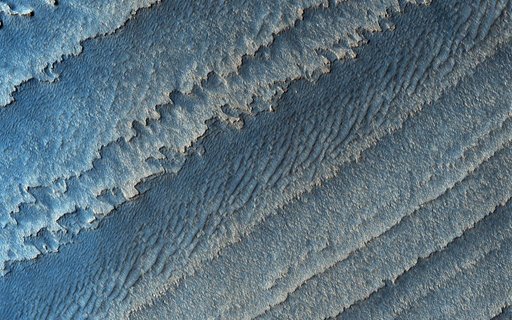 Layers in Galle Crater