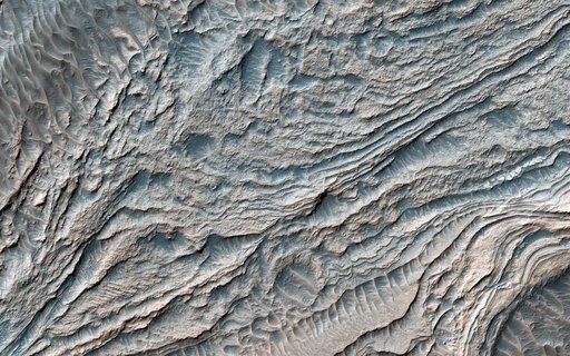 Clinoforms in Melas Chasma