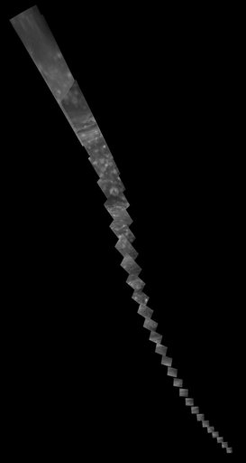 Cassini Near-Infrared "Noodle" Mosaic of Saturn